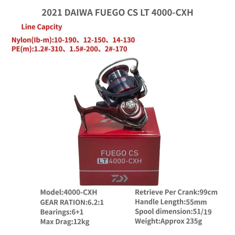 DAIWA - ダイワ Daiwa フエゴ FUEGO LT5000-CXH スピニングリール DAIWA - ダイワ Daiwa フエゴ FUEGO LT5000-CXH スピニング