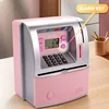 Electronic ATM Piggy Bank, Password Cash Self Rolling Bill, Cash Saving Box, Piggy Bank Large Size for Kids Adults 5