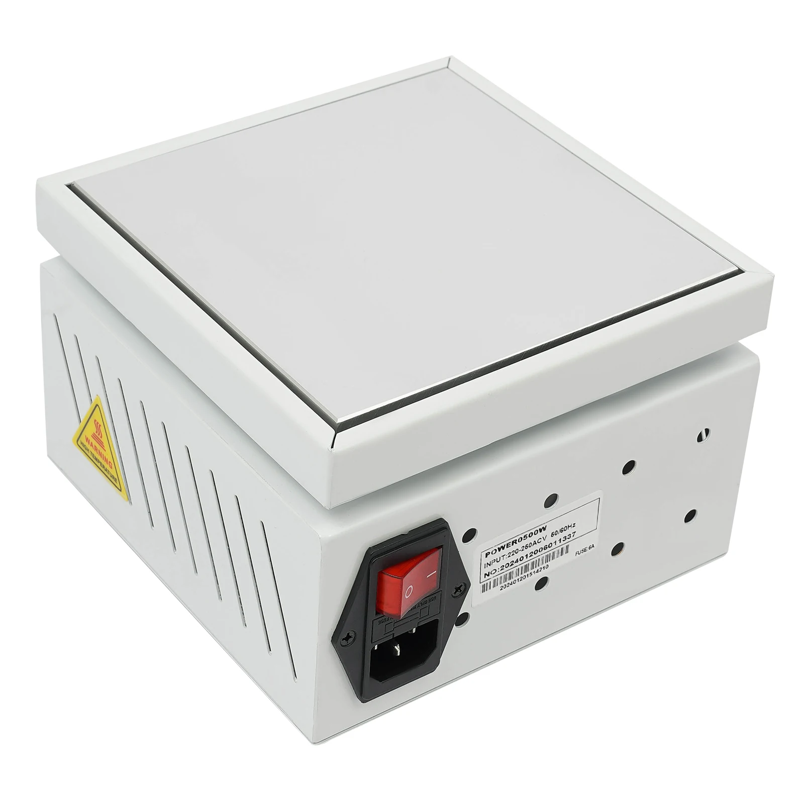 Electric Soldering Hot Plate 350/500/700W Adjustable Electric Soldering Hot Plate Preheating Welder Microcomputer Electric Hot Plate EU/US