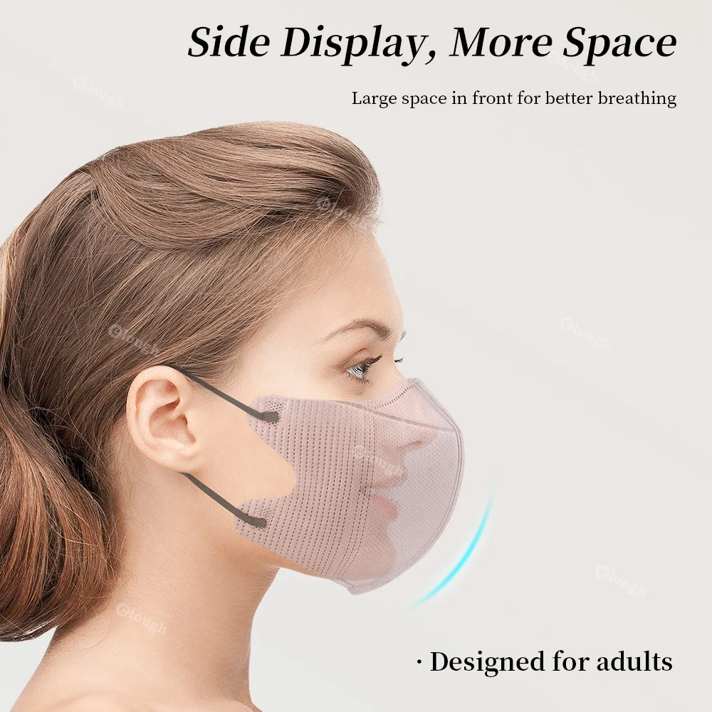 3D Design Disposable Face Mask Chirurgical 4 Layers Meltblown Non-woven Fabric Facial Mouth Mascarillas Quirurgicas Homologadas