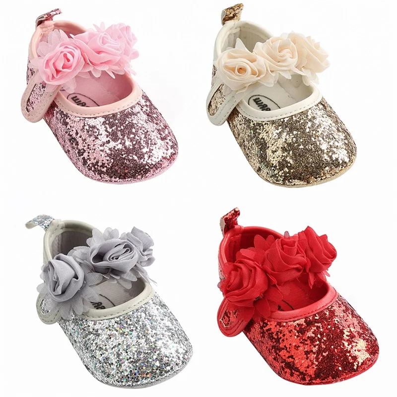 Autumn Spring Baby Girl Princess Shoes 0-18 Months