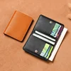 New Solid color PU Leather Small Wallet for Men Short Simple Women's Purse Fashion Ultra Thin Credit Card Bag Coin Purse 2