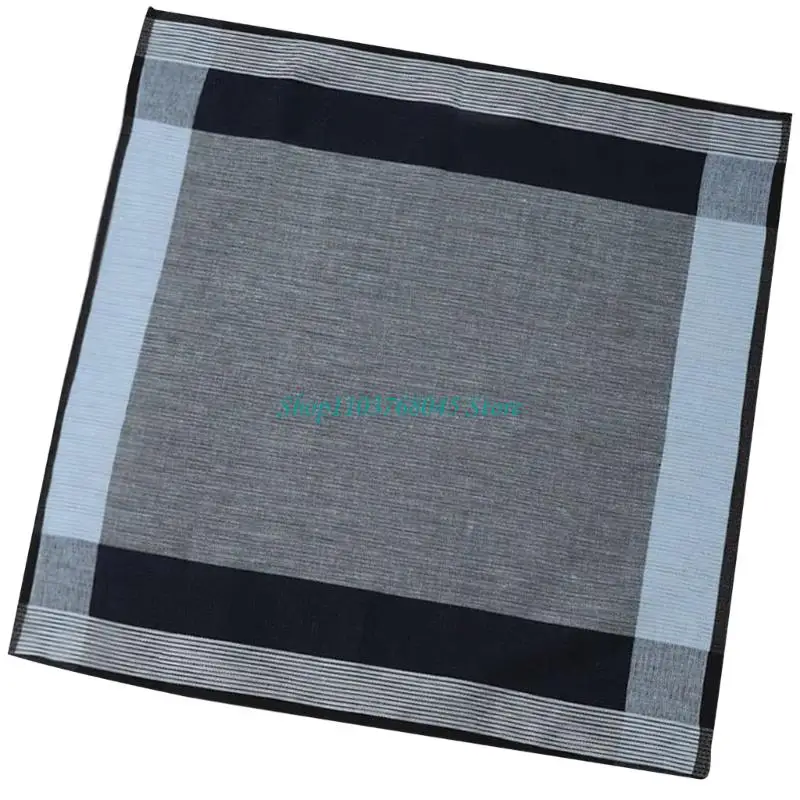 R53F 1/3PCS Herren -Baumwolltaschentücher traditioneller Stil wiederverwendbarer Weiche und Absorption – Detail 9