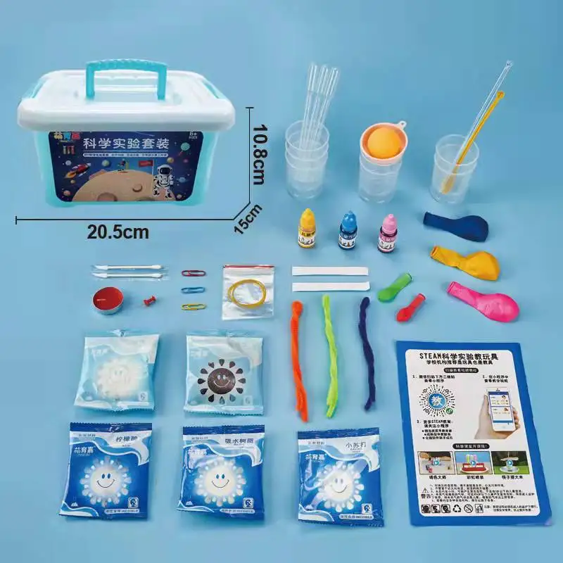 

Science physics Experiment Set Tecnologia Montessori Games Children's Diy Pretend Handmade Science Kit For Kids Educational Toys