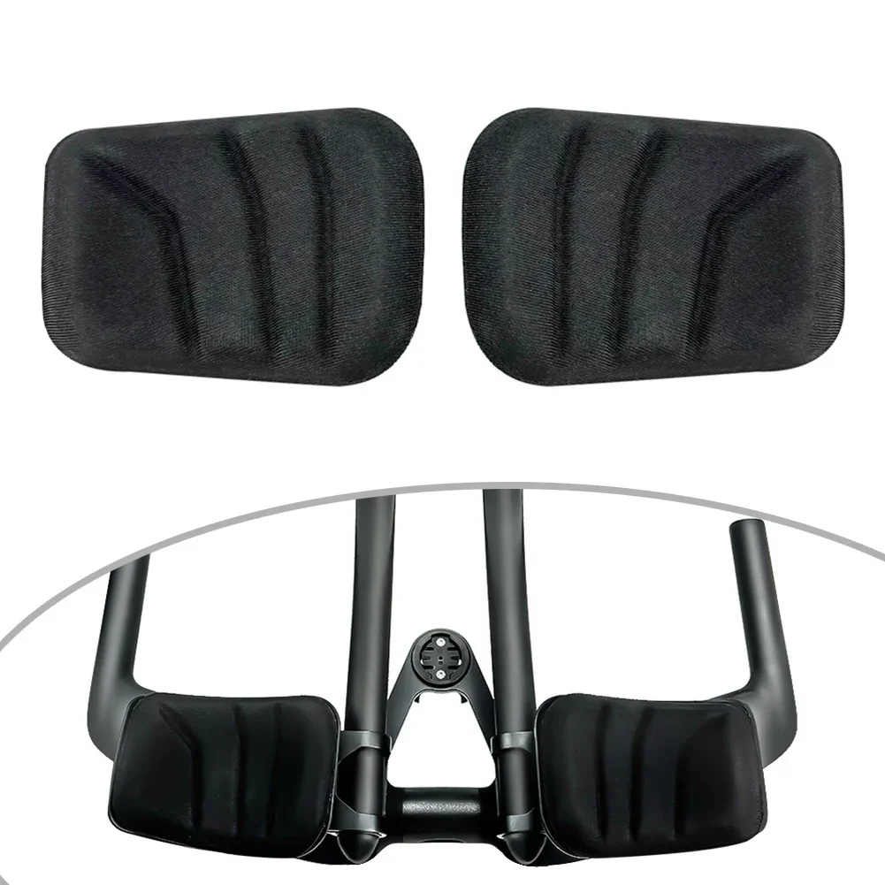 Bike Carbon Handlebar Pads Cycling Elbow Rest Aerobars Replacement Bicycle Accessories