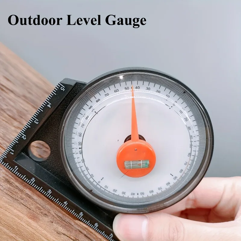 자석식 경사 눈금자가 있는 고정밀 미니 각도 게이지, 정밀 측정을 위한 소형 다..