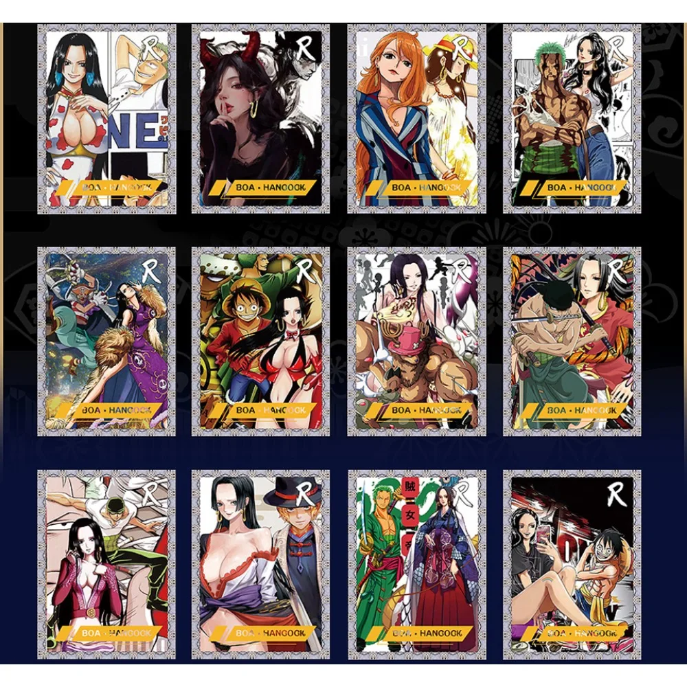 Original Female Emperor Card For Child Boa&middot;Hancock Popular High-Energy Anime Characters Limited Game Collection Card Kids Gifts