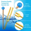 432Hz Tuning Fork For Healing Mental Relaxing Chakra Strengthen Stress Relieve,Aluminum Alloy Tuning Fork 5