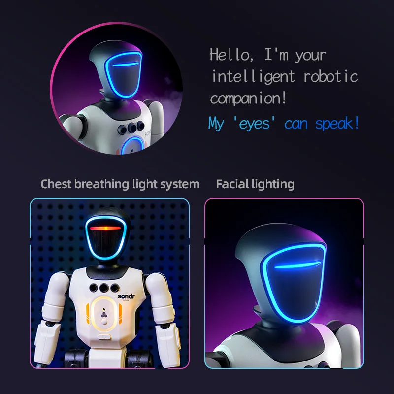 Nuovo robot RC caldo Smart Action Walk Canto Danza Action Figure Gesto Sensore Giocattoli Regalo per bambini - immagine 5