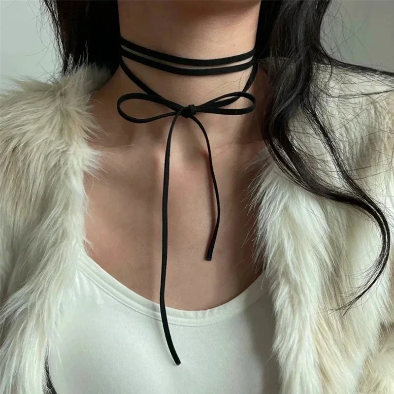 Set 12 Collane Girocollo Gotiche Elastiche - Stile Punk Chocker In Plastica Per Donne E Ragazze - Foto 8