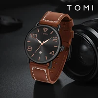 TOMI High Quality Luxury Design Men's and Women's Quartz Watch Minimalist Fashion Calendar Quartz Casual Watch 1