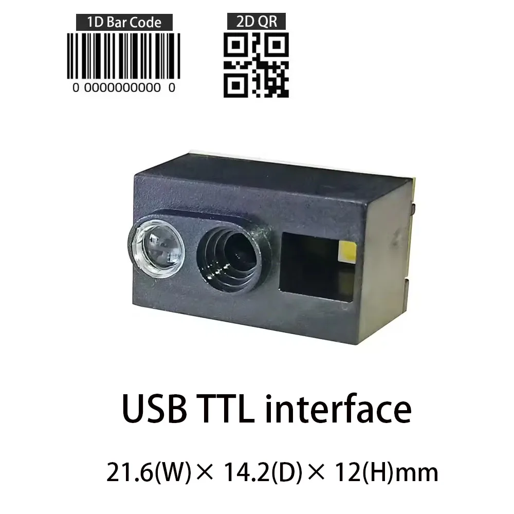 QR Reader High Quality Good Price 32Bit Colour Depth CMOS Auto 1D 2D Barcode Scanner Module