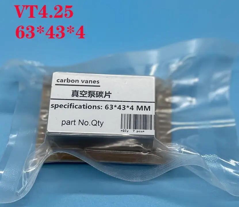 4pcs Carbon Vane Set for ORION Vacuum Pump KRX1 KRX3 KRX5 KRX6 KRA7A KRA8 KRA9