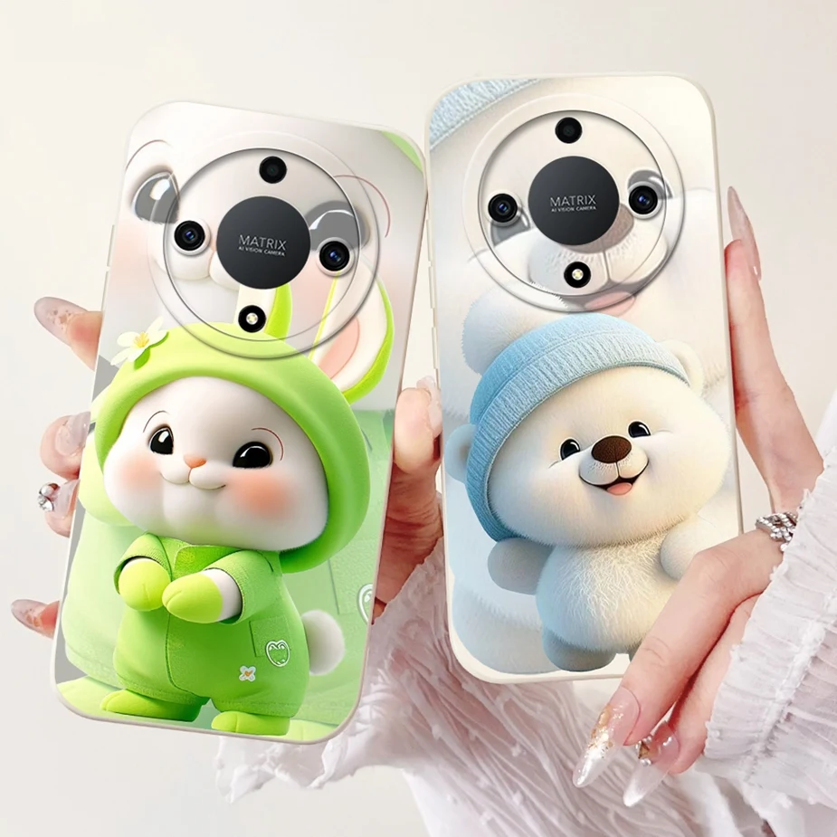 Charming Cartoon Painted Soft TPU Phone Case