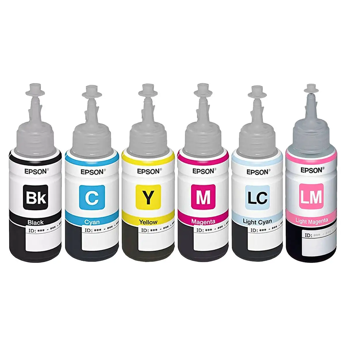 Kit 6 Cores Tinta Epson 673 T673 Original For Impressora Ecotank L800 L805  L810 L850 L1800 6x70ml | Mundoware - Ink Refill Kits - AliExpress