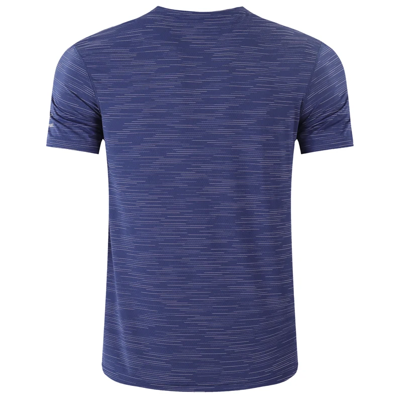 Fitness Shirts Men Jogging Running Tranning Clothes Outdoor Breathable Mesh High Quality Leisure Quick Dry Fashion Short Sleeves