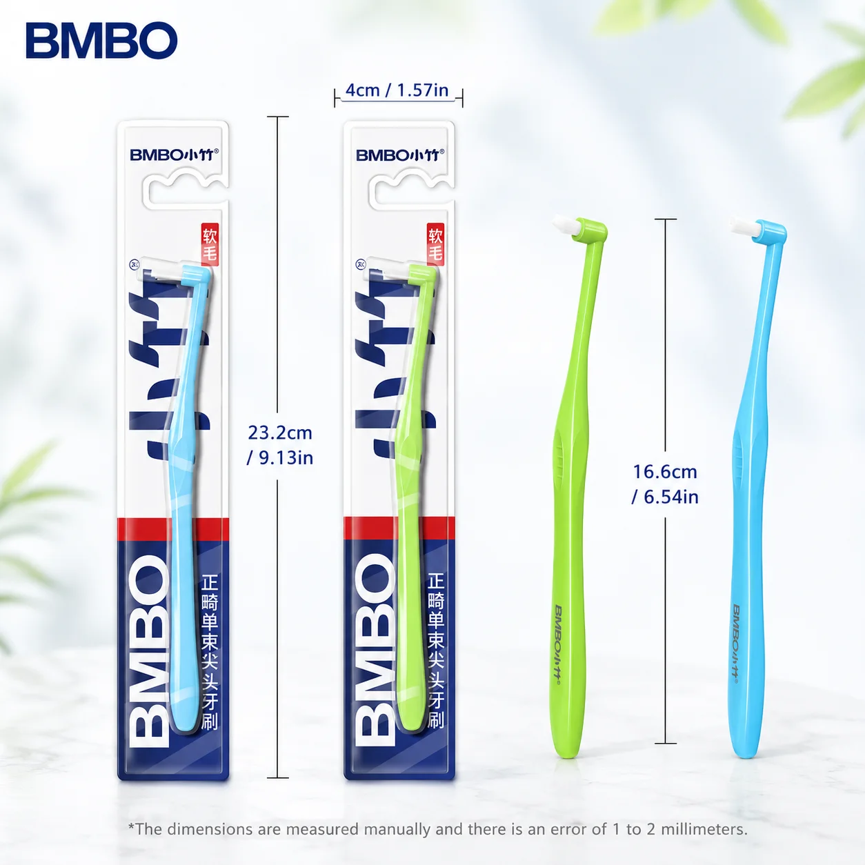 Precision Orthodontic Toothbrush for Enhanced Cleaning of Wisdom Teeth and Interdental Spaces