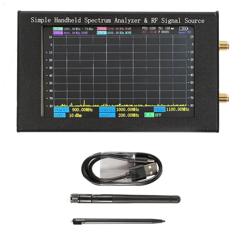 A20F-Handheld Spectrometer ZQ6 Simple Spectrometer With Tracking Source And Signal Source Multifunction