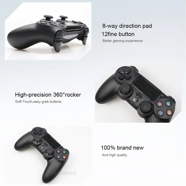 Support Bluetooth Wireless Gamepad for PS4 Controller Fit for PS4/Slim/Pro Console For PS4 PC Joystick For PS3 Controle Console 6