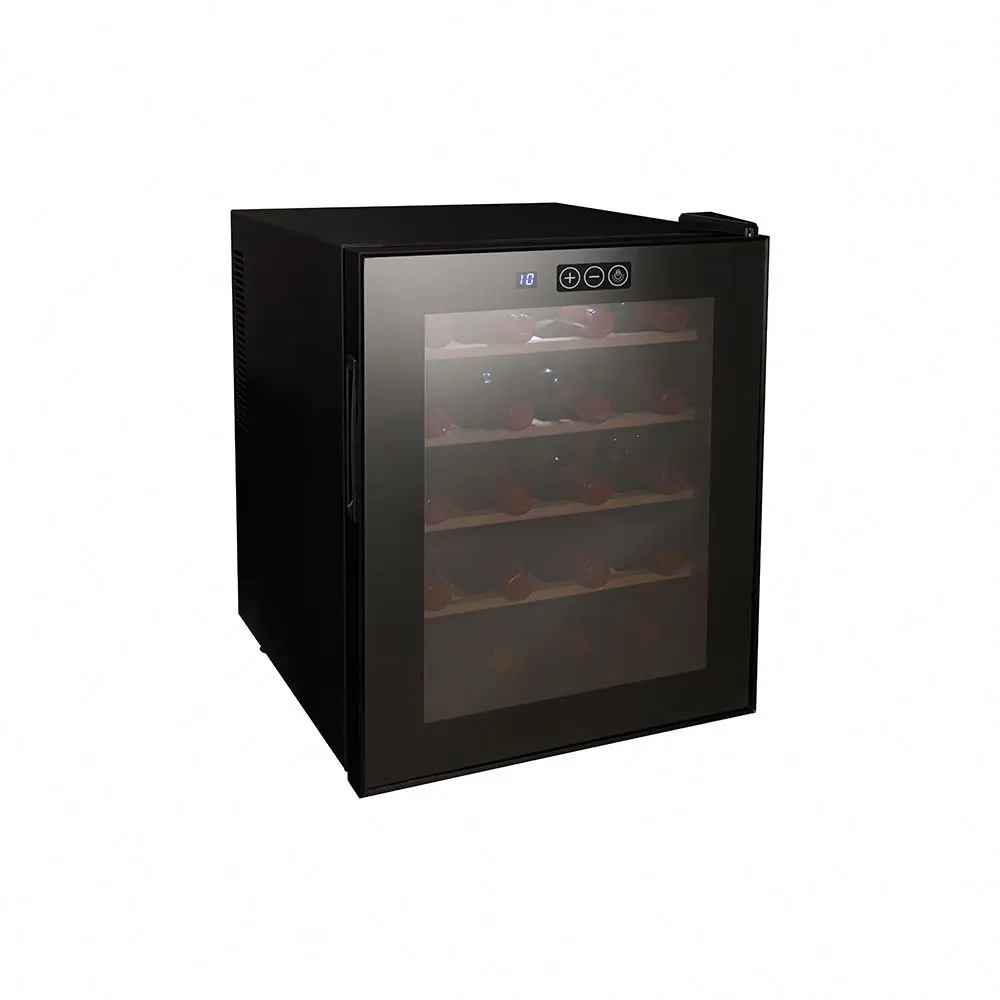 Dual Zone Integrated Wall Mounted Wine Cooler Cellar Cabinet Fridge Refrigerator with Preservation System Bottle Vacuum Stopper