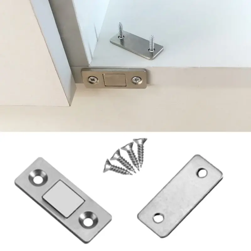 Magnetic Cabinet Catch Door Stops for Closet Cupboard Drawers Sliding Door