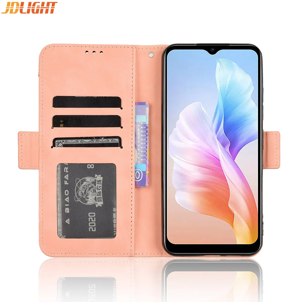

Флип-чехол Для Doogee X98 с отделением для карт и фотографий