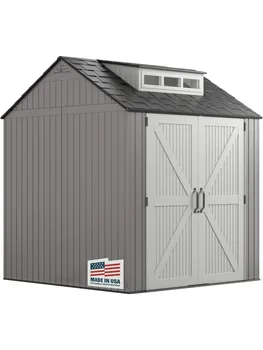 Rubbermaid 7x7 Resin Storage Shed 1