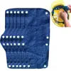 Outdoor Accessories 6Pcs Safety Helmet Lining Pad Soft Hard Hat Sweat Band Work Place Summer Snap-On 1