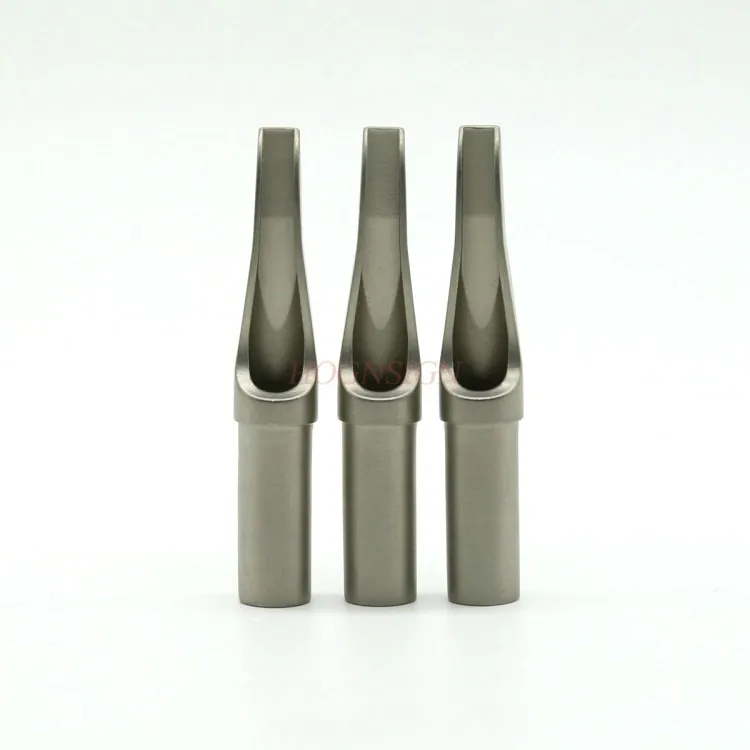 Stainless steel tattoo needle nozzle needle arrangement cutting and mist removal accessories tattoo machine consumables