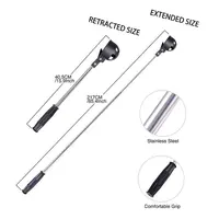 Retractable Golf Ball Picker Stainless Steel High Quality Portable Tools Telescopic Automatic Locking Picker Golf Ball Tools 2