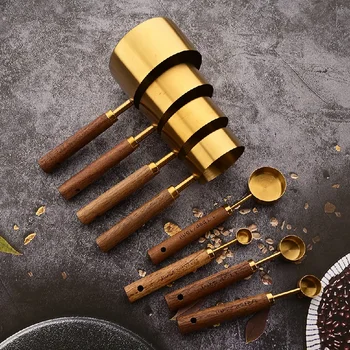 Gold Measuring Spoon Set 1