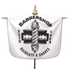 Professional Barber Cape Retro Pattern with Snap Closure Waterproof Hair Salon Cutting Apron Haircut Beard Hairdressing Cloth 3