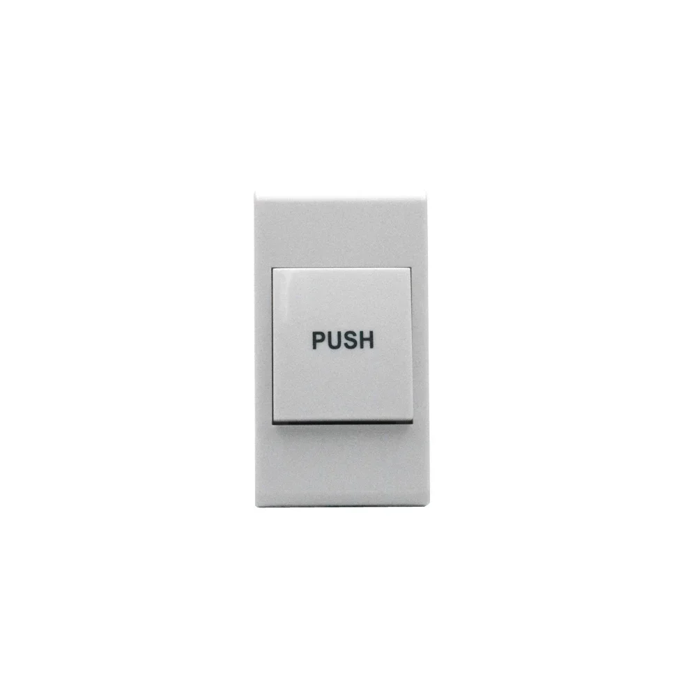 10Pcs Small Plastic Switch Wire Door Release or Emergency Push To Open Door Button NO/NC Dry Contact Signal
