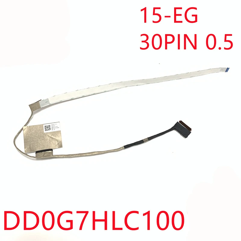 Фото Новый оригинальный ЖК-кабель для ноутбука HP 15-EG 15-EH TPN-Q245 DD0G7HLC100 DD0G7HLC120 30pin 0,5 №2