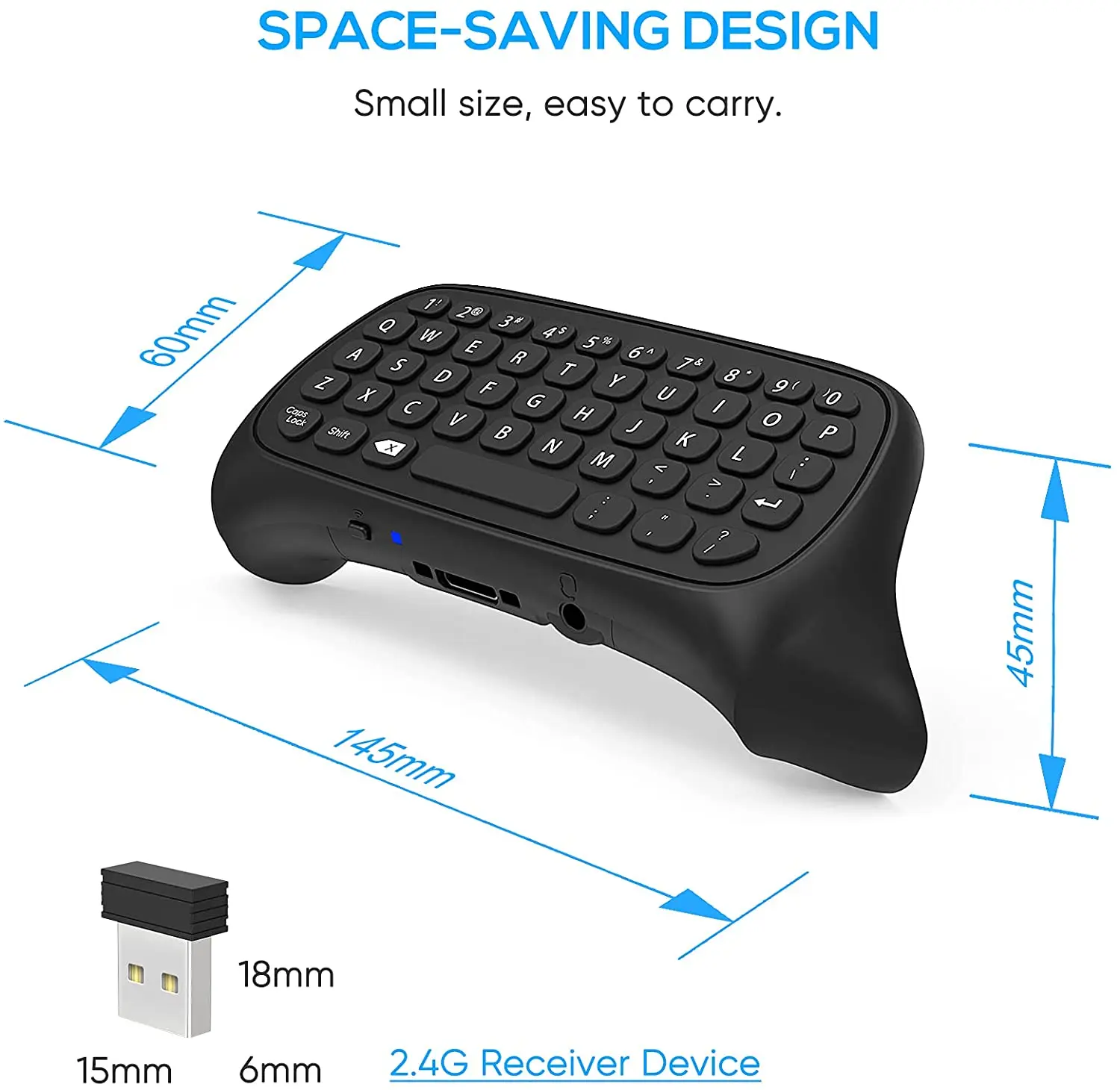 Keyboard for Xbox Series X S Controller, for Xbox One S Controller