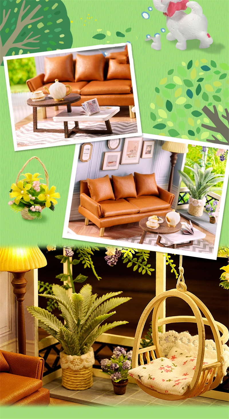 My Little Scene DIY Dollhouse Kit Dollhouse Australia