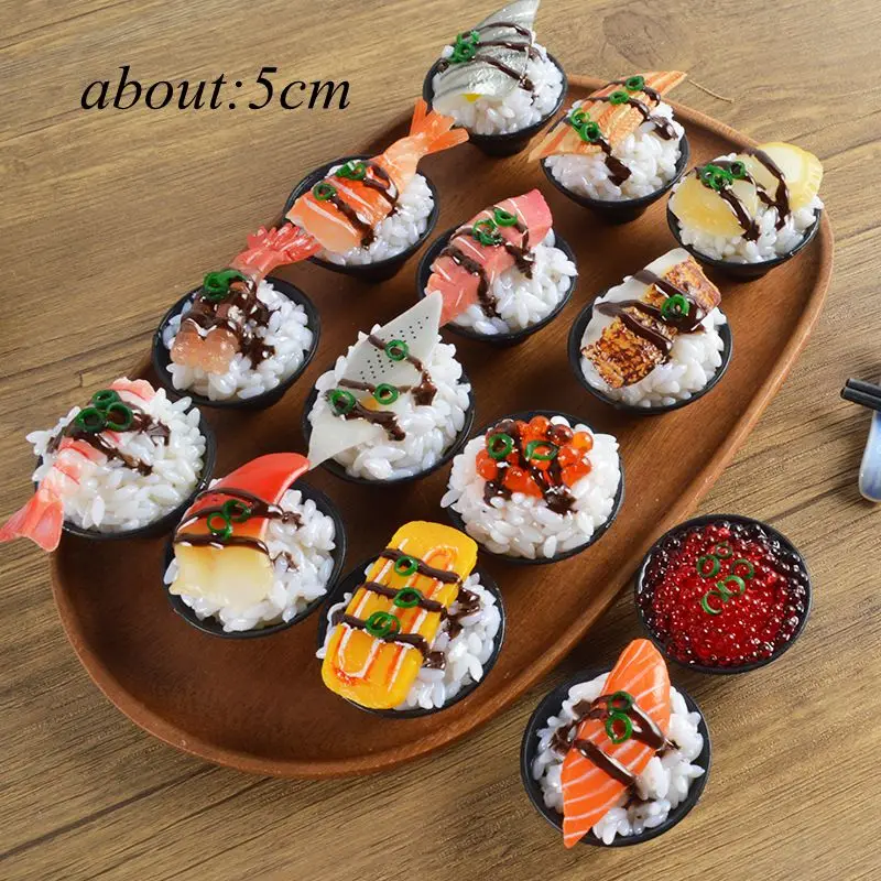 1:6 Scale Dollhouse Miniature Japanese Seafood Noodles Pretend Kitchen Food 2PCS For Blyth Barbies Bjd 1/6 Doll Accessories