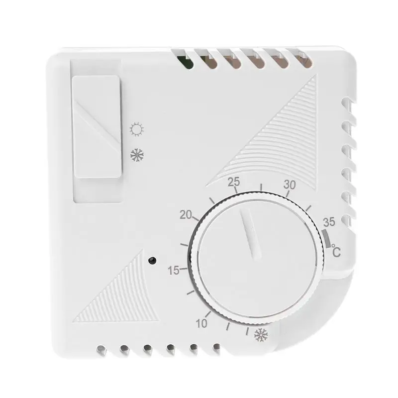 Universal 220V-250V 50/60Hz Room Thermostats Energy Save Mechanical Temperature Controller with Switch