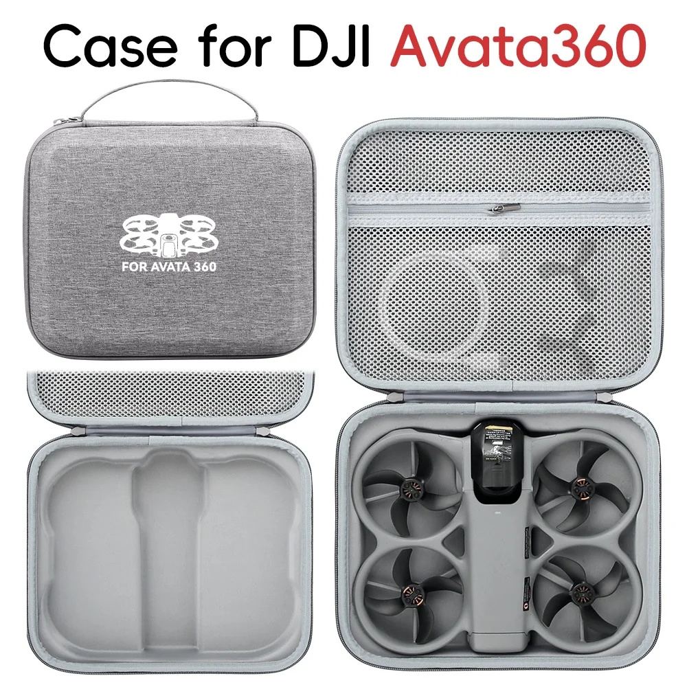 DJI Avata 360용 여행용 보관 가방, 손잡이가 있는 휴대용 케이스, Avata 360 드론 액세서리용 나일론 보호 케이스