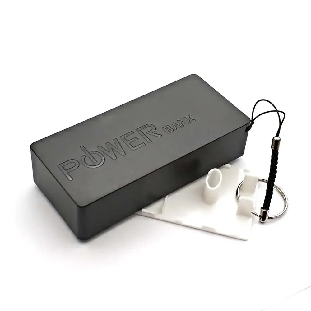2X 18650 USB Power Bank Battery Charger Case DIY Box Power Bank Case Kit Battery Storage Box battery storage box power bank case battery power bank box