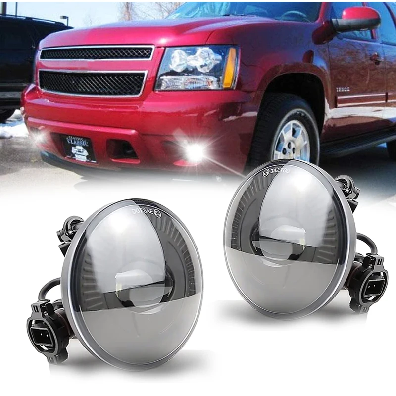 

Для Chevy Tahoe Camaro Silverado для '07-'14 Шевроле лавины пригородного Тахо Юкон надлежащая пара искусственных туманов рандомная фара дальнего света