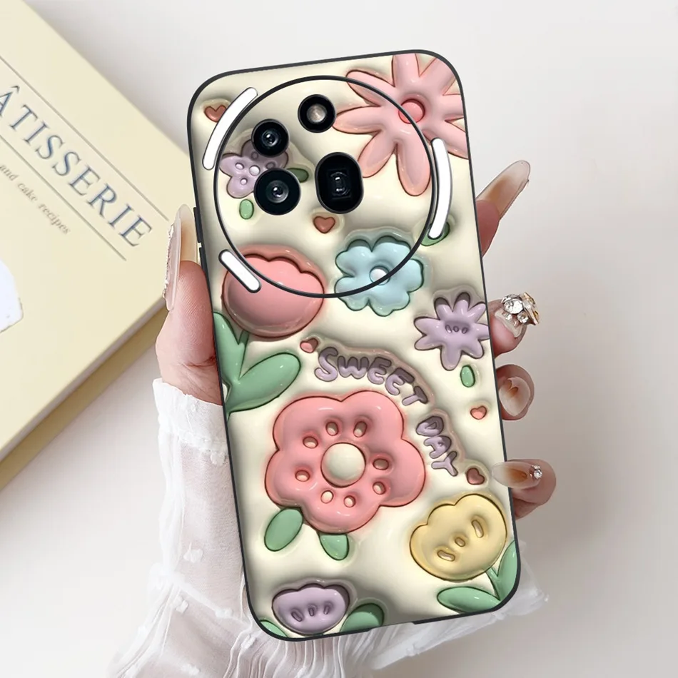 Cute Cartoon Black Silicone Soft Phone Case Bumper