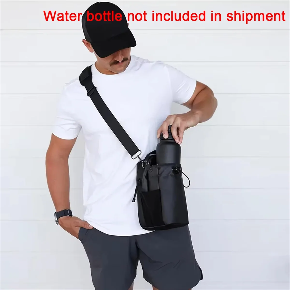 BAAU Magnetic Water Bottle Holder for Gym & Outdoor Activities-Cup Carrier with Strong Magnet, Ideal for Sports