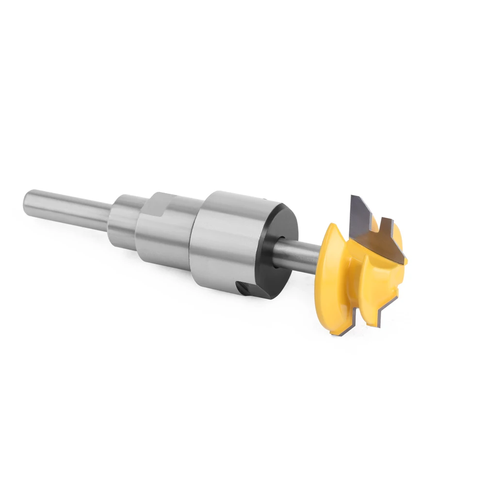 AURWOF 1 Stück 1/4 Zoll 8 mm 12 mm 1/2 Zoll Schaftfräser-Verlängerungsstange, Spannzange, Graviermaschinen-Verlängerungsfräser für Holz MC04005 – Detail 9