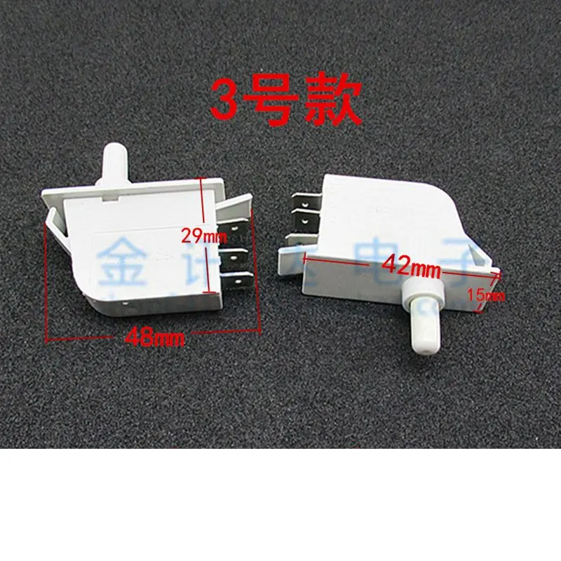 1pcs Replacement Fridge Door Lamp Switch Refrigerator Door Light Sensor Switch Special For Ordinary brand refrigerators