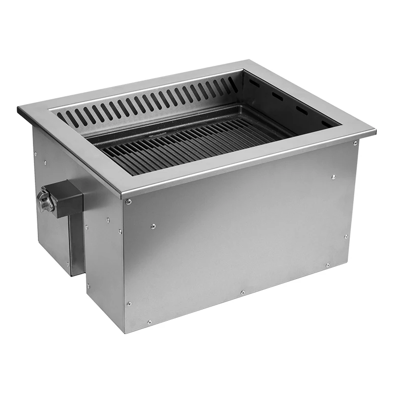 

Barbecue Stove Shop Self service Underneath Smoke Exhaust Square Electric Oven 2400W Electric Mosquito Incense Rack