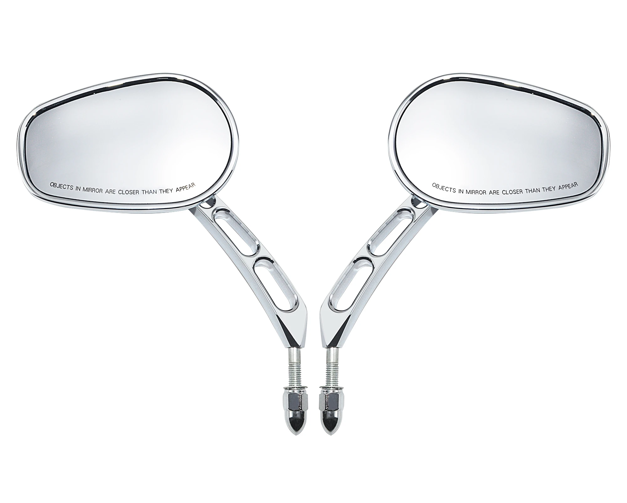 Motorcycles Rear Side Mirrors Rear view For Harley Honda Road King Touring Sportster Fat Boy Softail Bobber Chopper Street Glide 2