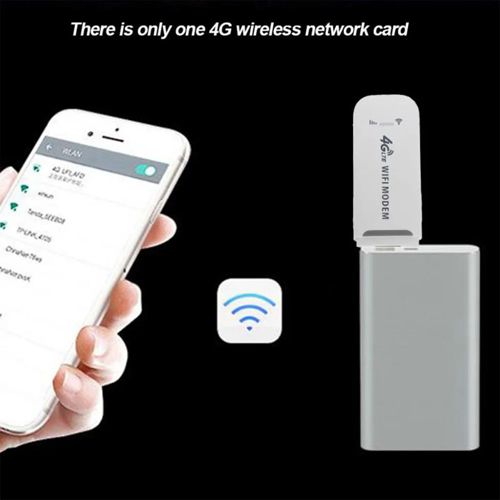 WiFi Router 4G WiFi Router LTE USB Modem Dongle 150Mbps Unlocked WiFi Wireless Network Adapter for PC Network Card Hotspot Router