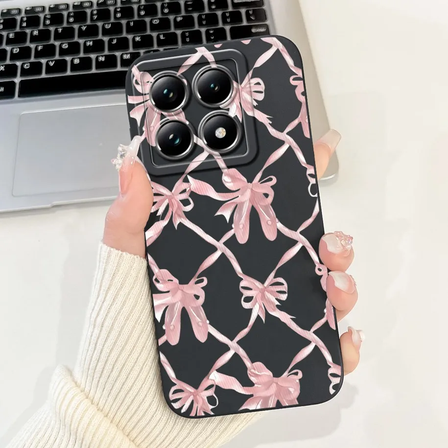 Popular Flower Design Soft Silicone Frosted Case with Camera Lens Protection