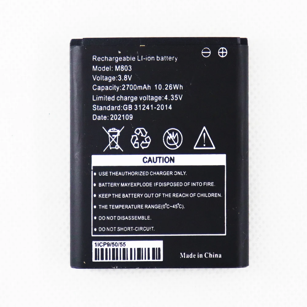 

3,8 V 2700mAh M803 Аккумулятор для A610 4G LTE Wi-Fi роутера WIFI роутер Hotspot модем